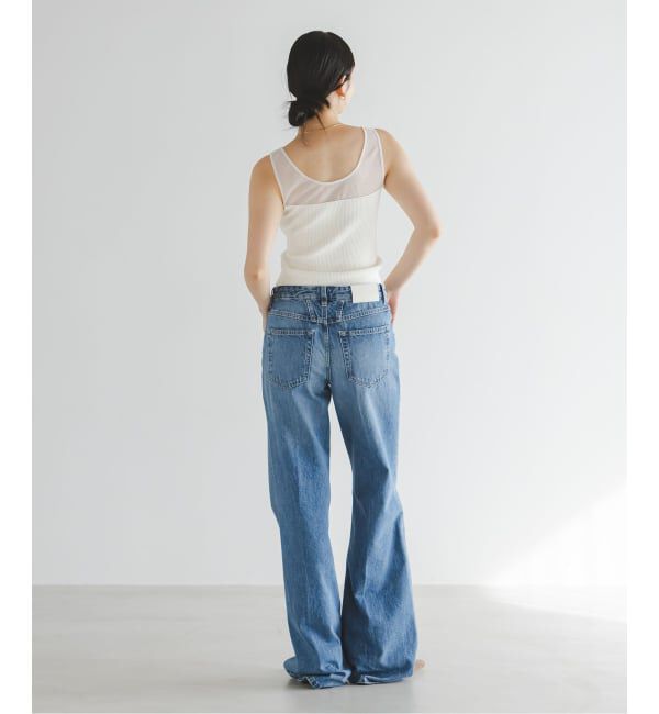 NOBLE「《予約》シアーコンビカップ付きニットタンク」|タンクトップ|