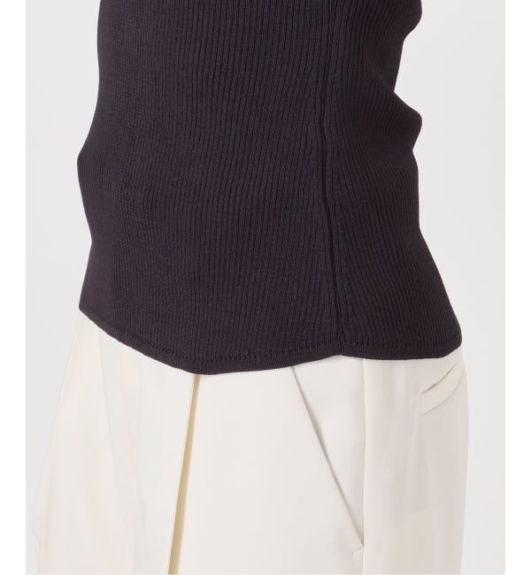 NOBLE「《予約》シアーコンビカップ付きニットタンク」|タンクトップ|