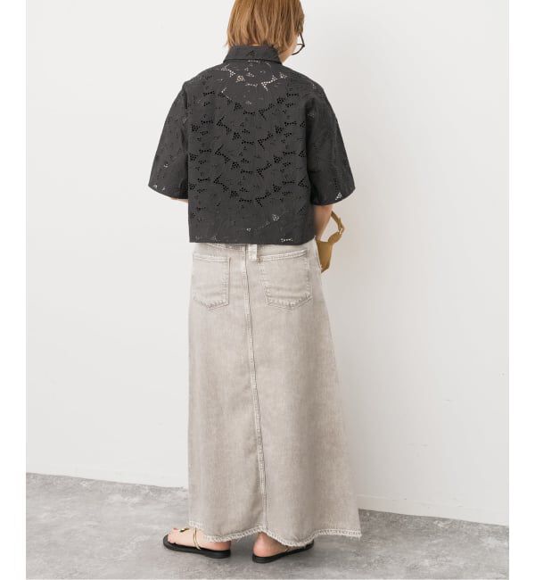 Spick and Span「《予約》TICCA / ティッカ 別注レース半袖シャツ*」|シャツ・ブラウス|