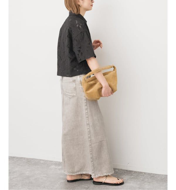 Spick and Span「《予約》TICCA / ティッカ 別注レース半袖シャツ*」|シャツ・ブラウス|