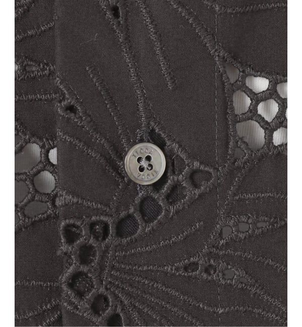 Spick and Span「《予約》TICCA / ティッカ 別注レース半袖シャツ*」|シャツ・ブラウス|