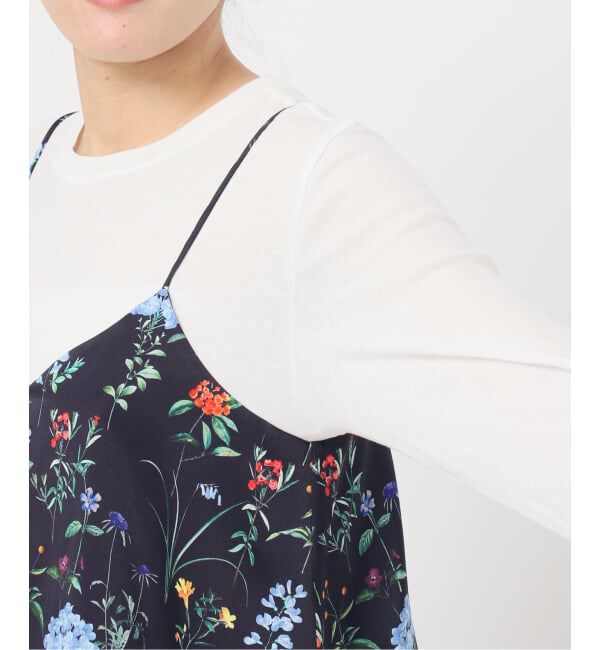 Spick and Span「《予約》TICCA / ティッカ 別注フラワープリントビスチェ*」|シャツ・ブラウス|