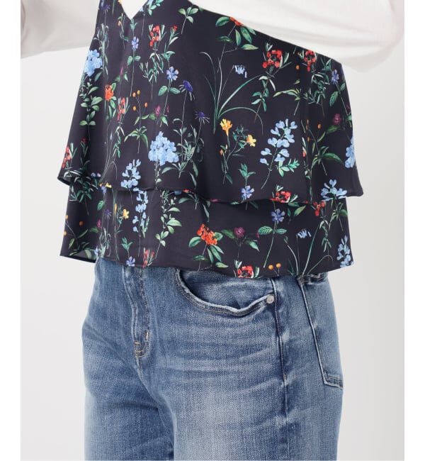 Spick and Span「《予約》TICCA / ティッカ 別注フラワープリントビスチェ*」|シャツ・ブラウス|