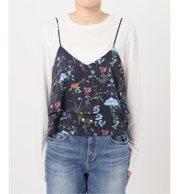 Spick and Span「《予約》TICCA / ティッカ 別注フラワープリントビスチェ*」|シャツ・ブラウス|