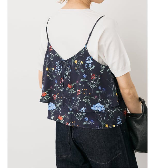 Spick and Span「《予約》TICCA / ティッカ 別注フラワープリントビスチェ*」|シャツ・ブラウス|