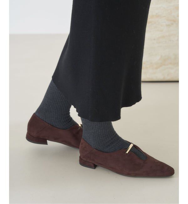  「フロントメタルバブーシュ」|その他|ブラウン