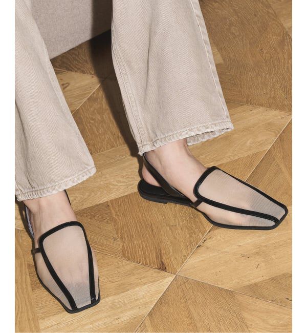 GRISE「《予約》GRISEスクエアシアースリングバック」|その他|