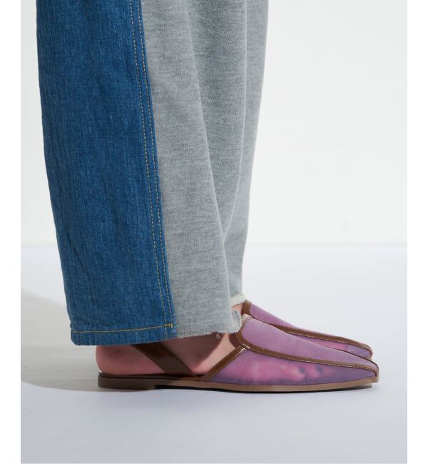 GRISE「《予約》GRISEスクエアシアースリングバック」|その他|