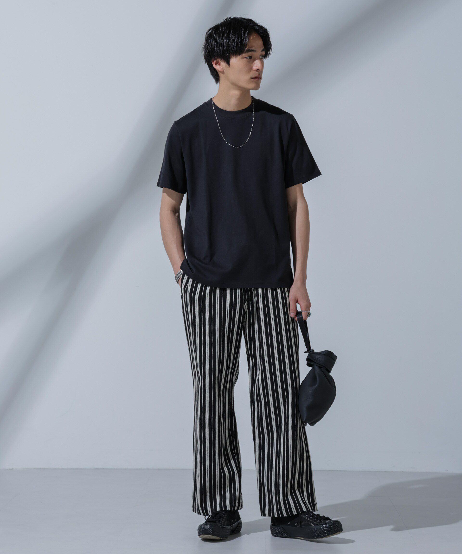 nano･universe「<追加生産>Anti Soaked(R) 汗染み防止 クルーネックTシャツ」|Tシャツ・カットソー|