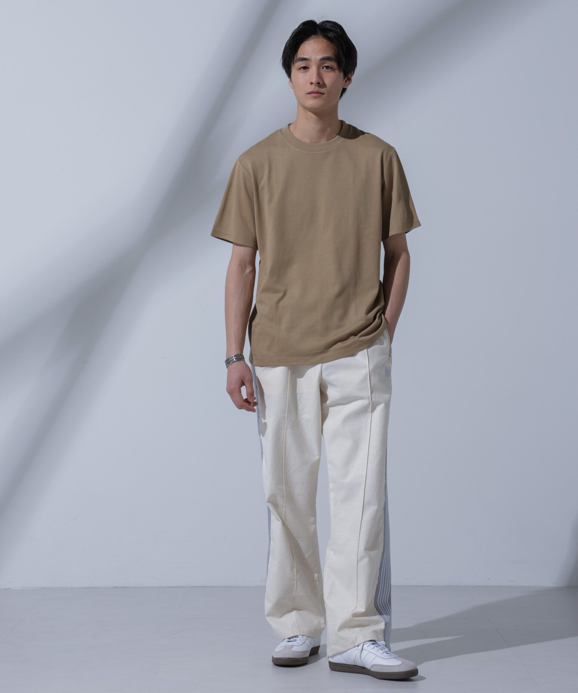 nano･universe「<追加生産>Anti Soaked(R) 汗染み防止 クルーネックTシャツ」|Tシャツ・カットソー|