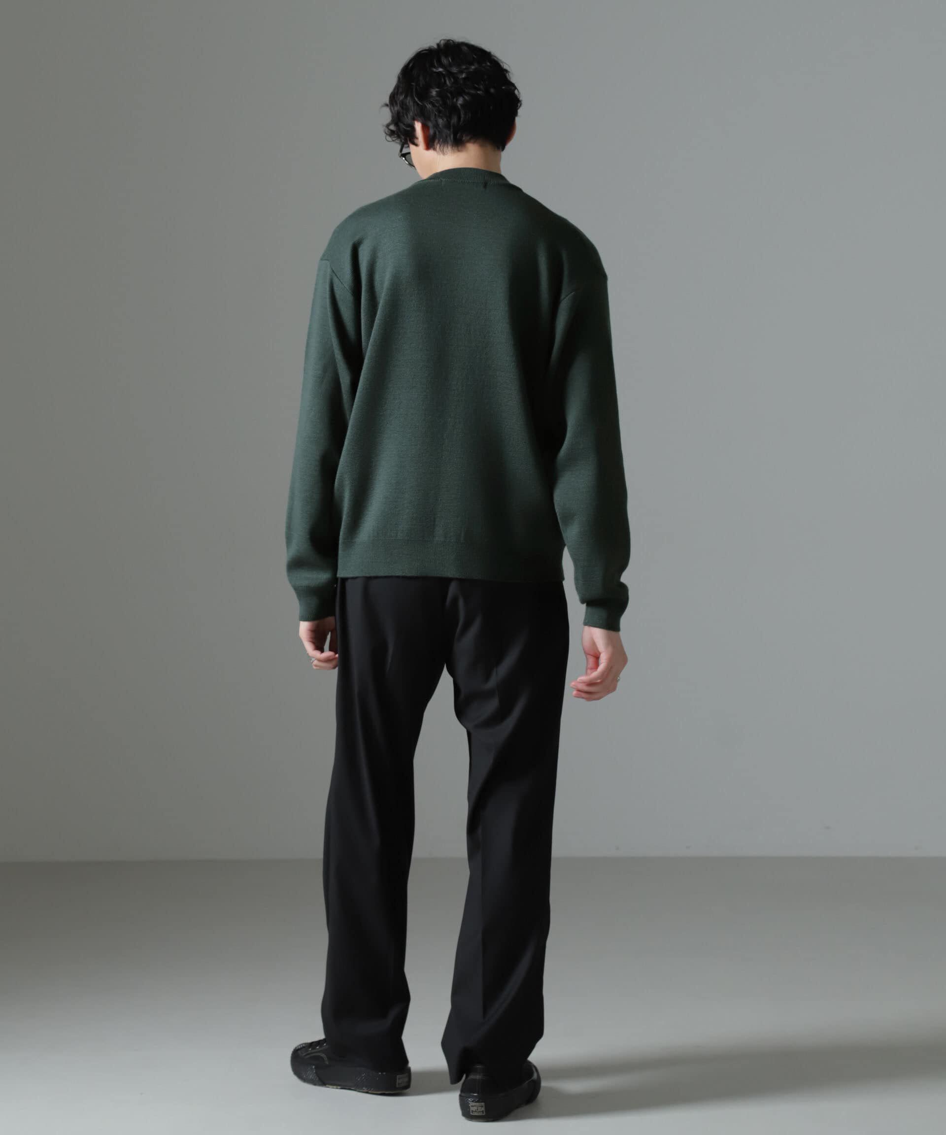 nano･universe「タスマニアミックス ミラノリブリラックスモックネックニット」|ニット・セーター|