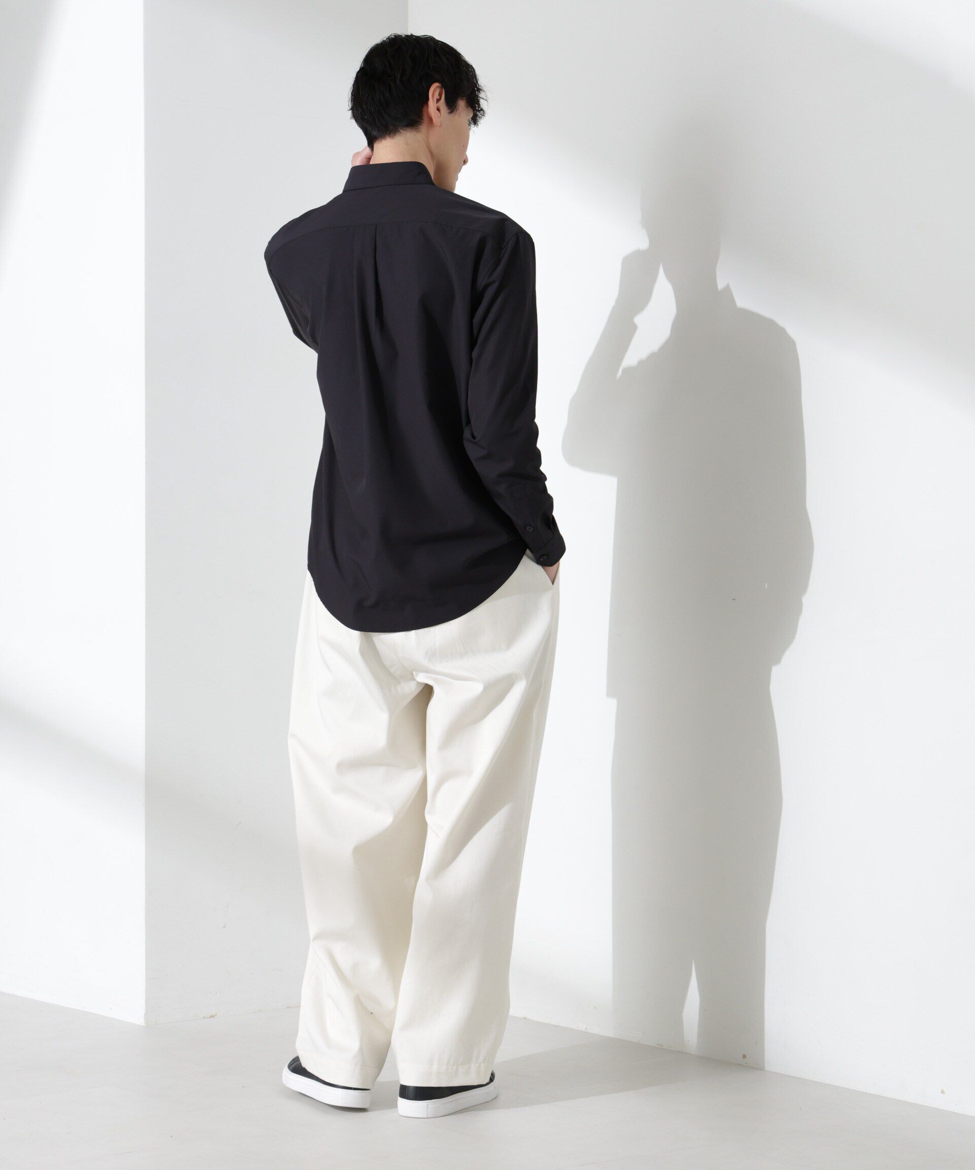 nano･universe「デイリースマート レギュラーカラーシャツ」|シャツ・ブラウス|