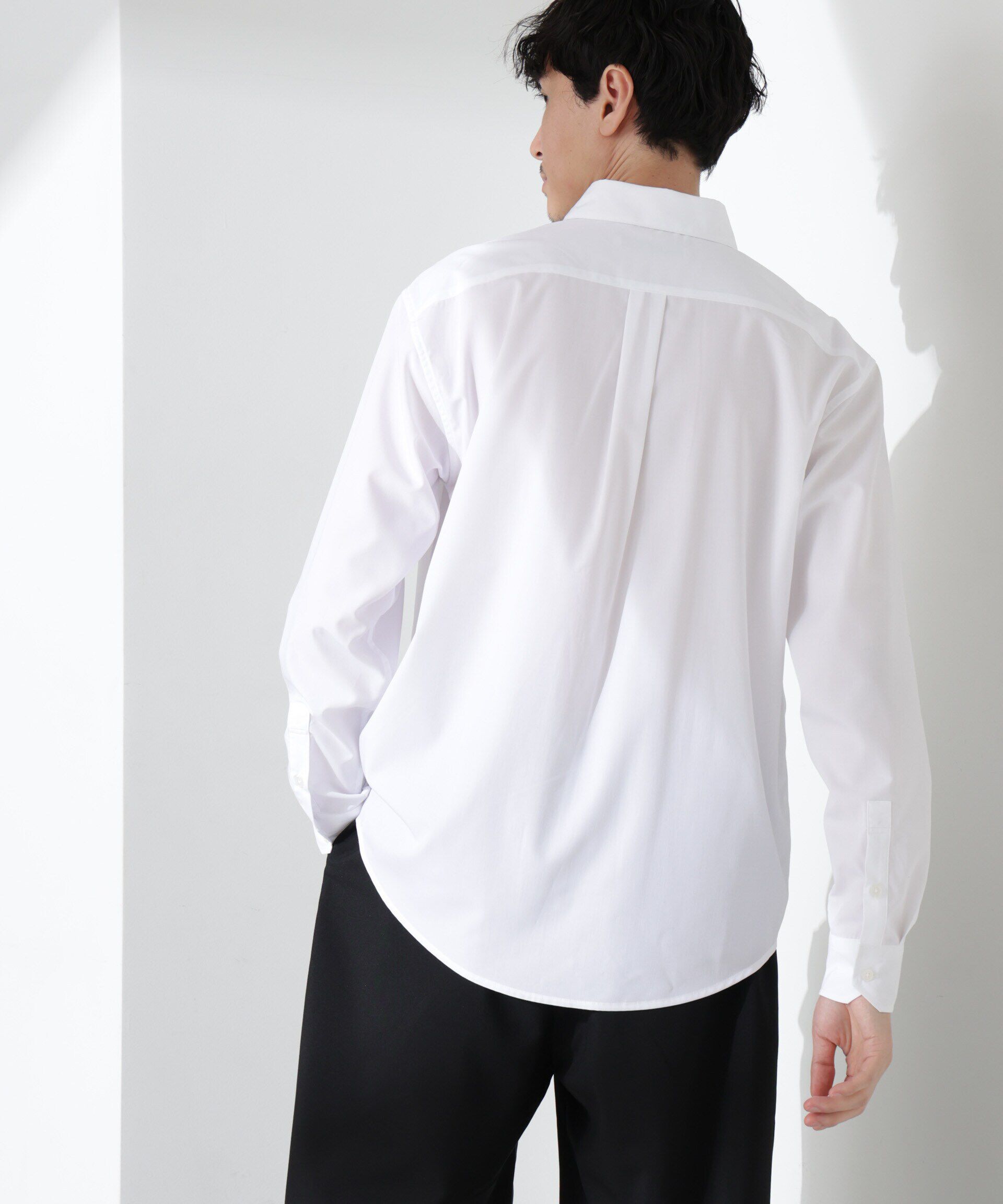 nano･universe「デイリースマート レギュラーカラーシャツ」|シャツ・ブラウス|