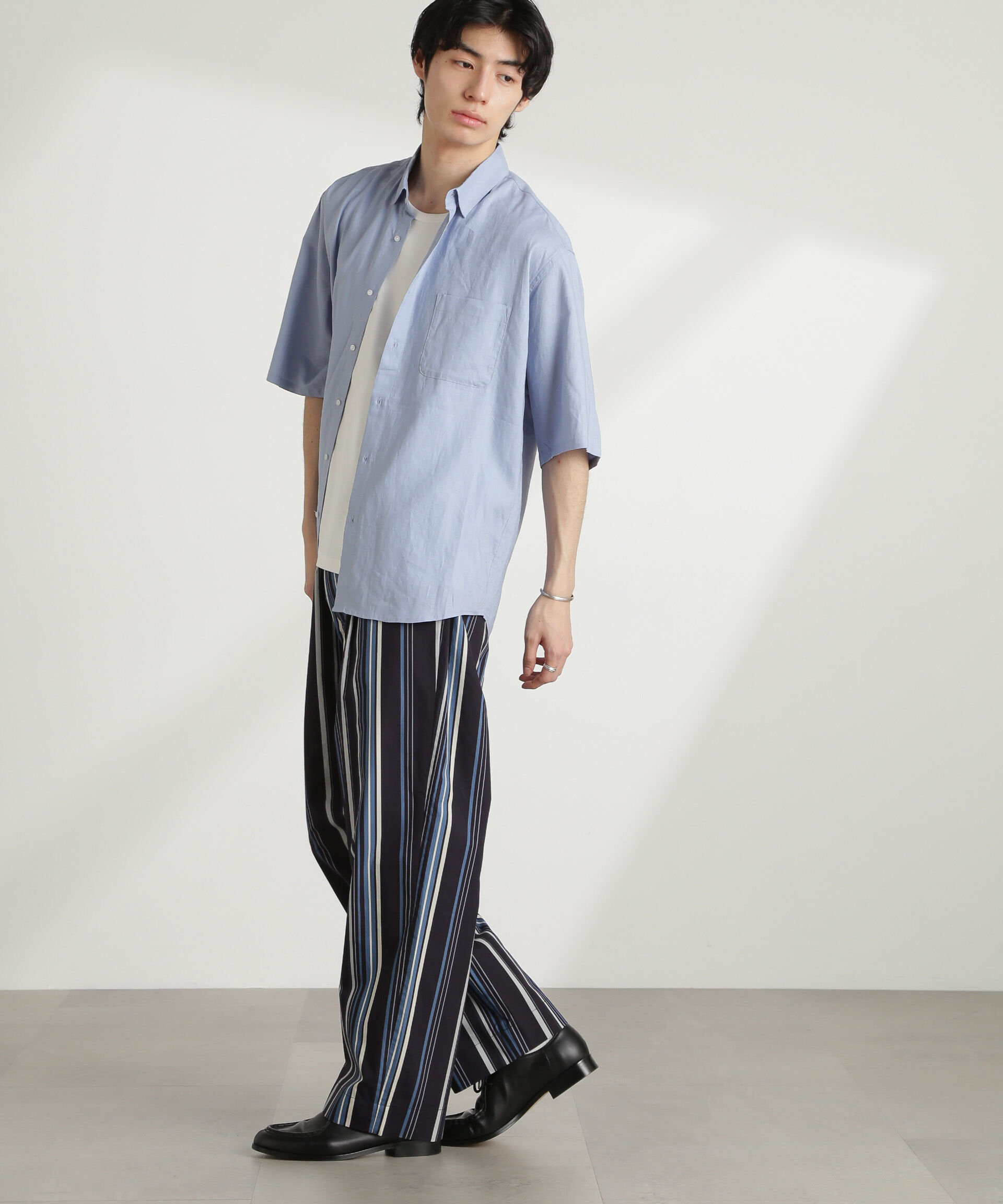 nano･universe「オリジナルパターンイージーパンツ」|チノ|