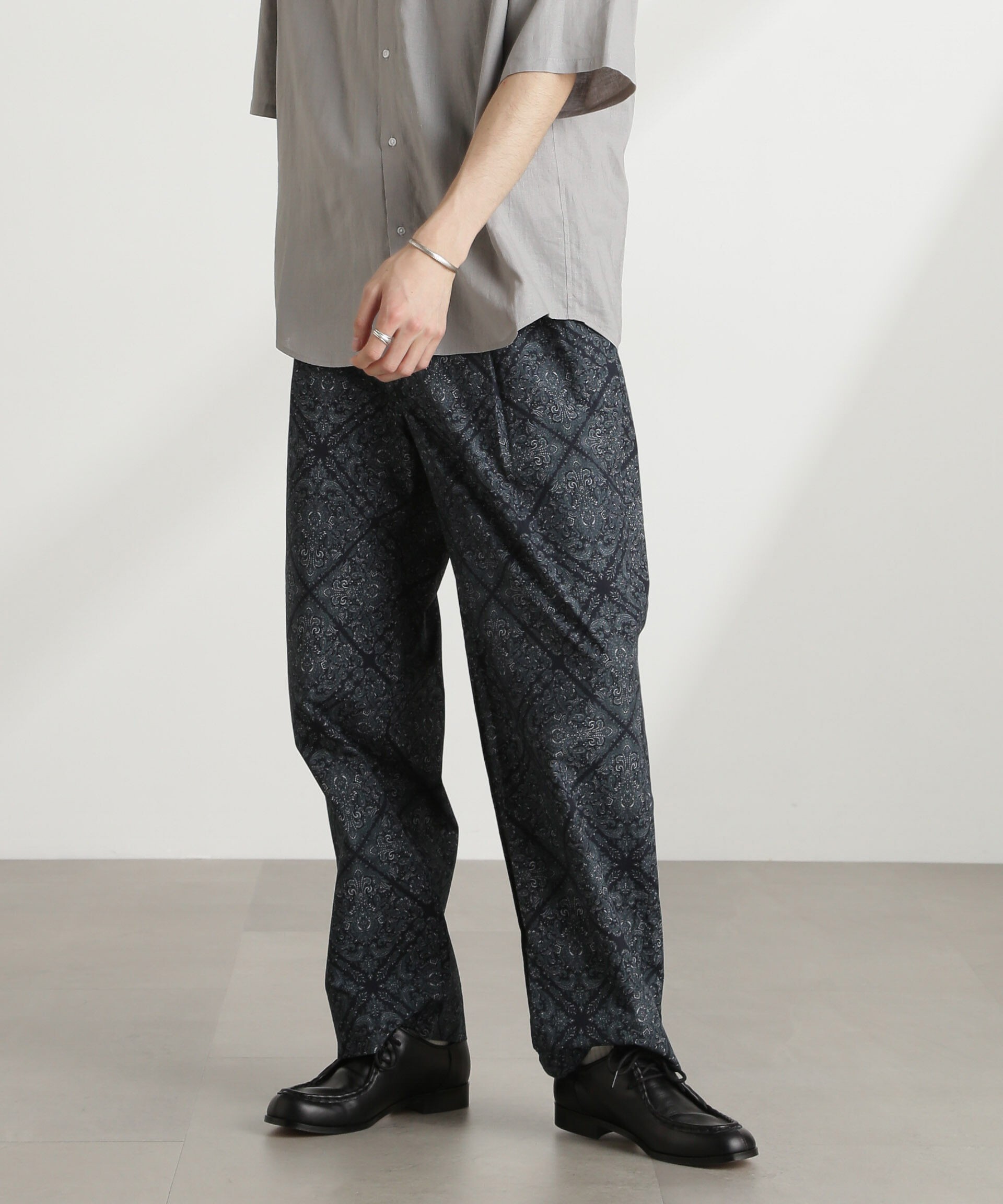 nano･universe「オリジナルパターンイージーパンツ」|チノ|パターン43