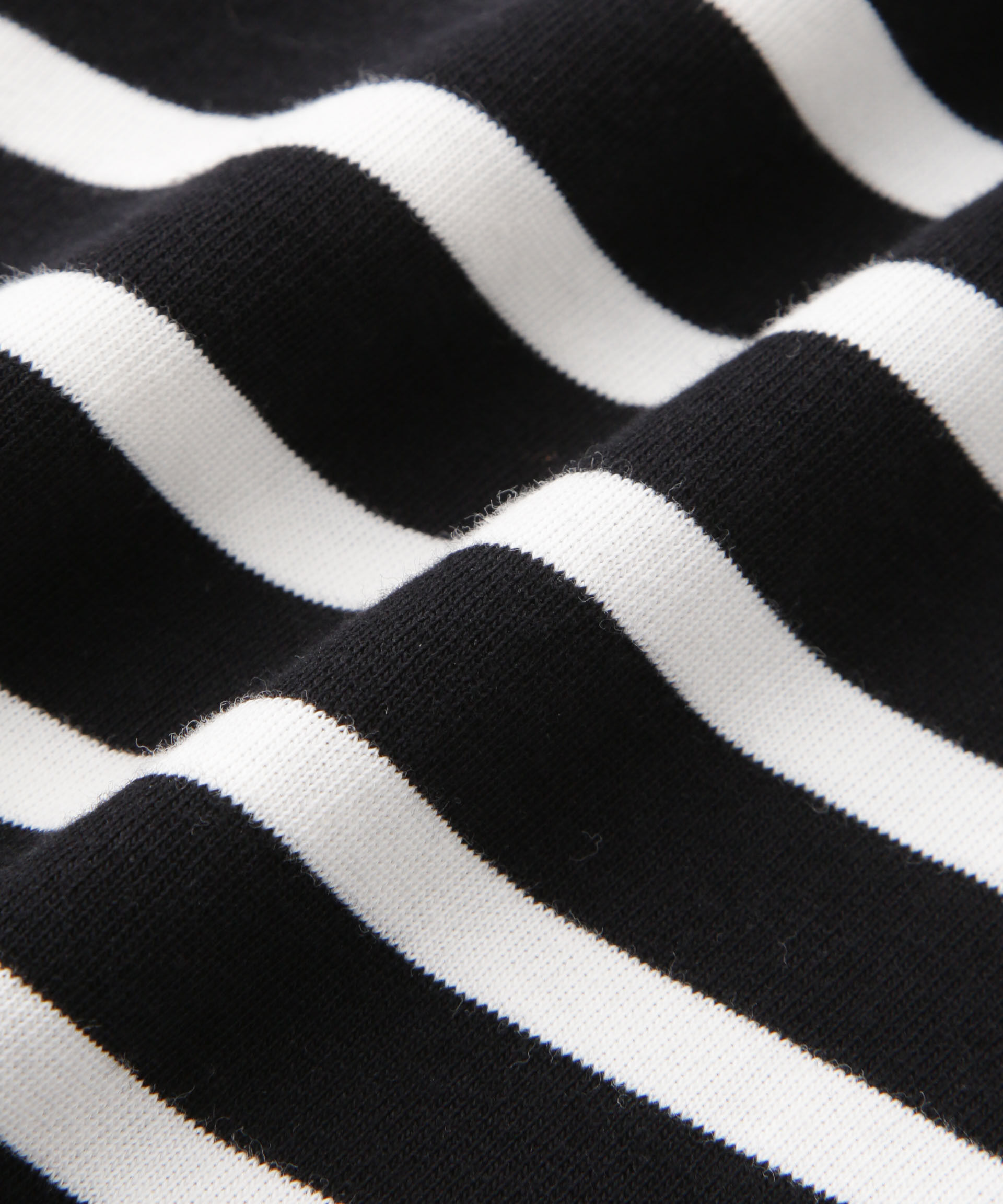 nano･universe「パネルボーダーワイドトップス」|Tシャツ・カットソー|