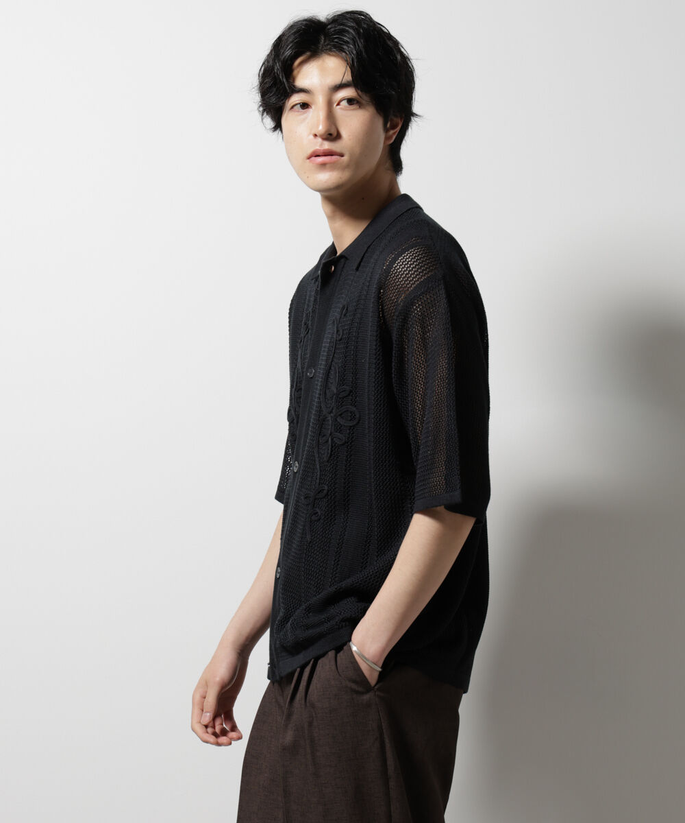 nano･universe「クラフトシャツ 半袖」|シャツ・ブラウス|