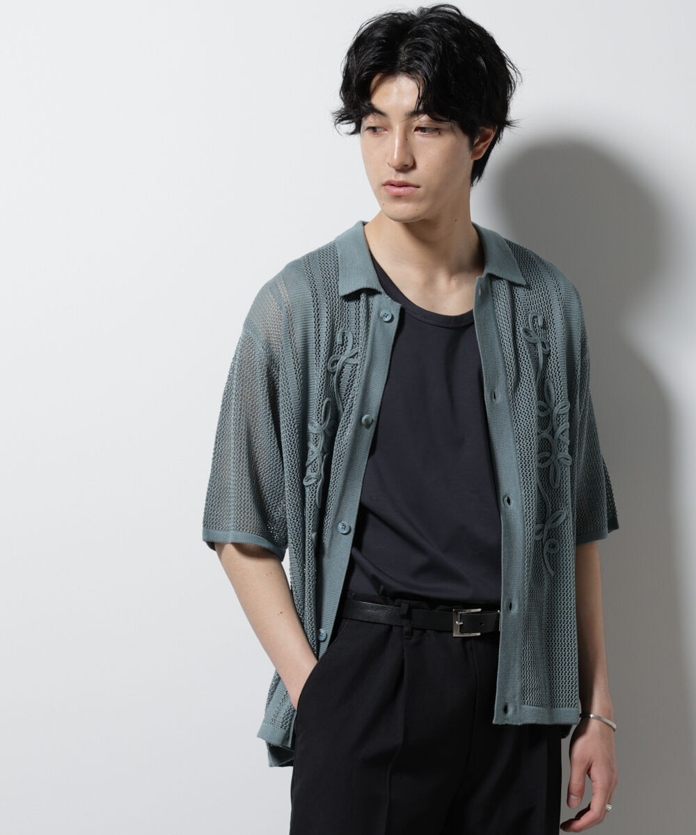 nano･universe「クラフトシャツ 半袖」|シャツ・ブラウス|