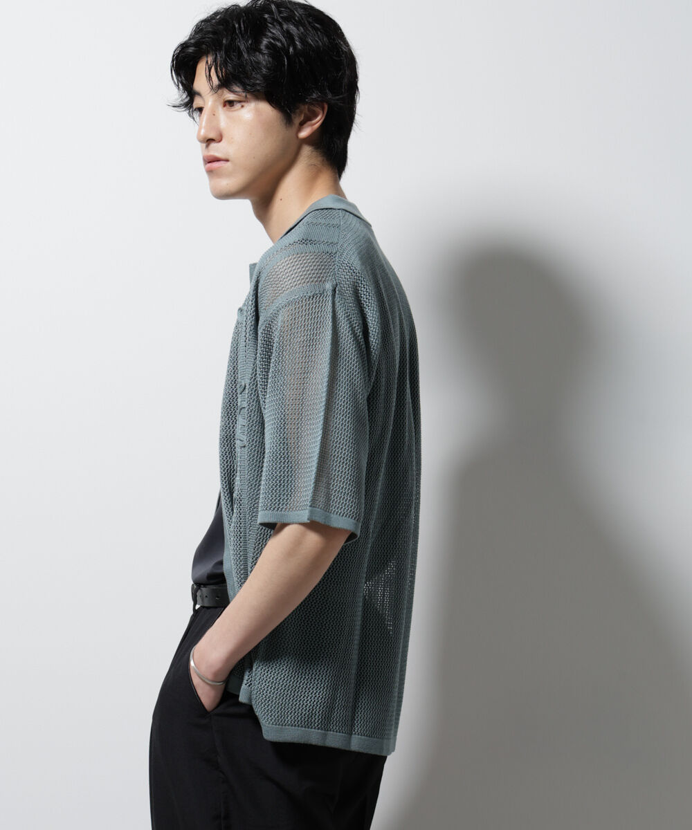 nano･universe「クラフトシャツ 半袖」|シャツ・ブラウス|