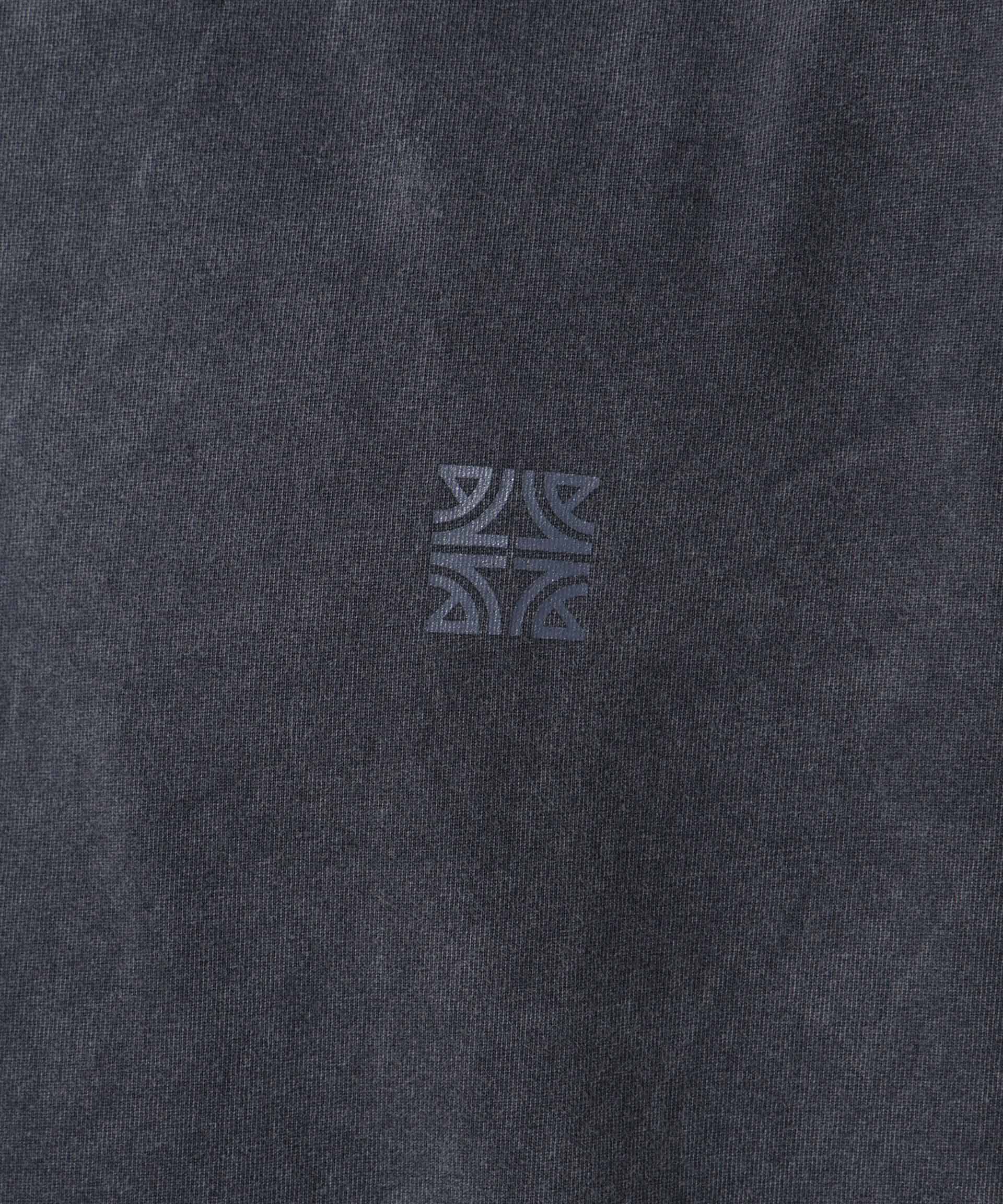 nano･universe「｢A-C-Z｣2トーンピグメントTシャツ 半袖」|Tシャツ・カットソー|