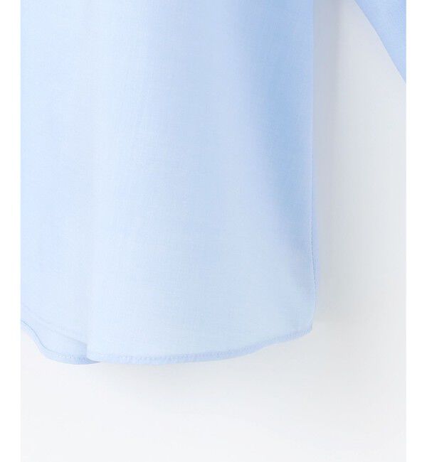 自由区「【洗える】SOMELOSクロップド丈 ブラウス」|シャツ・ブラウス|