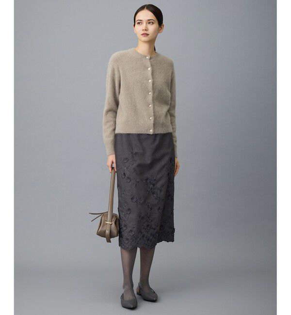 自由区「【SHIHOさん着用】ヘアリーフォックス カーディガン」|カーディガン|