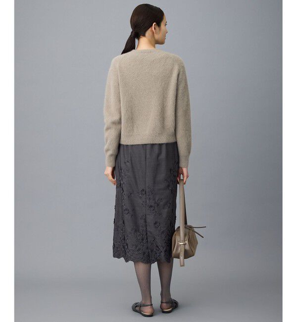 自由区「【SHIHOさん着用】ヘアリーフォックス カーディガン」|カーディガン|