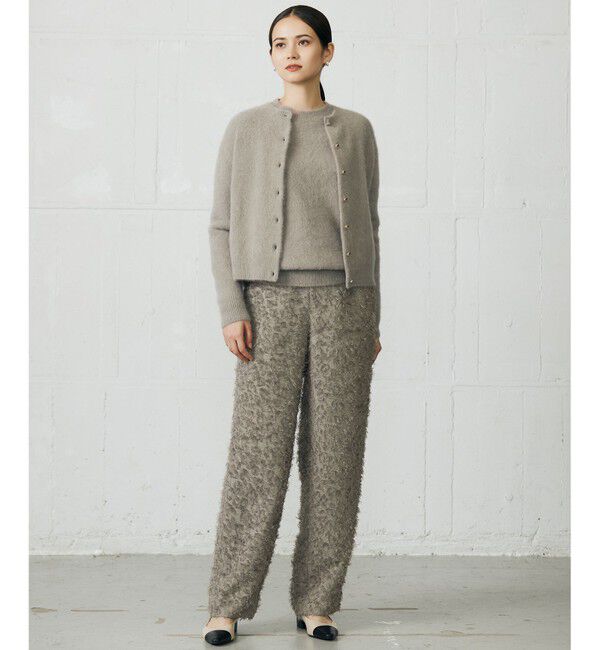 自由区「【SHIHOさん着用】ヘアリーフォックス カーディガン」|カーディガン|