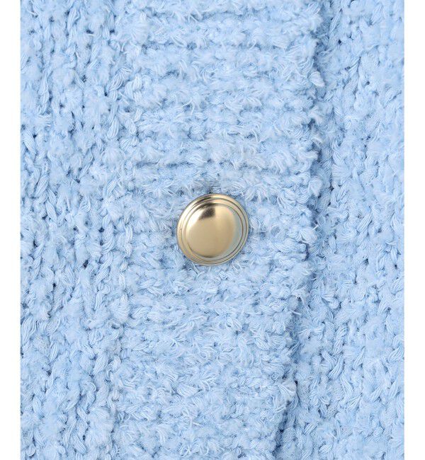 23区「ファンシーツィーディー ポケットデザイン カーディガン」|カーディガン|