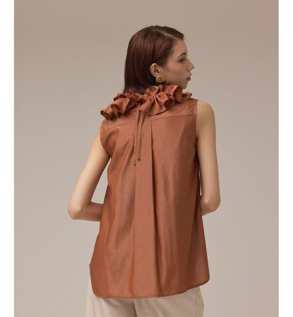 Diagram「マルチフリルノースリーブブラウス」|シャツ・ブラウス|