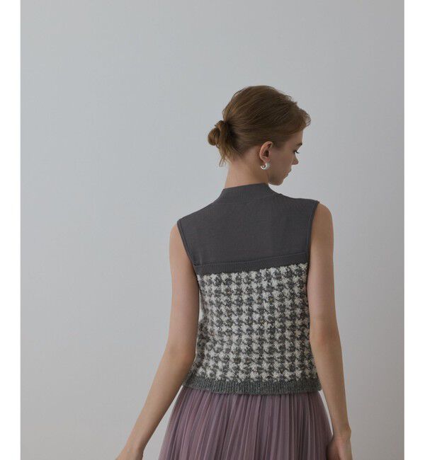 Diagram「ツイードベアニットトップ」|ニット・セーター|