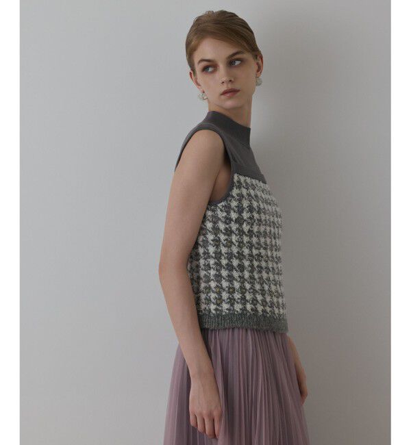 Diagram「ツイードベアニットトップ」|ニット・セーター|