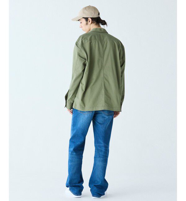 LACOSTE「コットンツイルワークシャツジャケット」|シャツ・ブラウス|