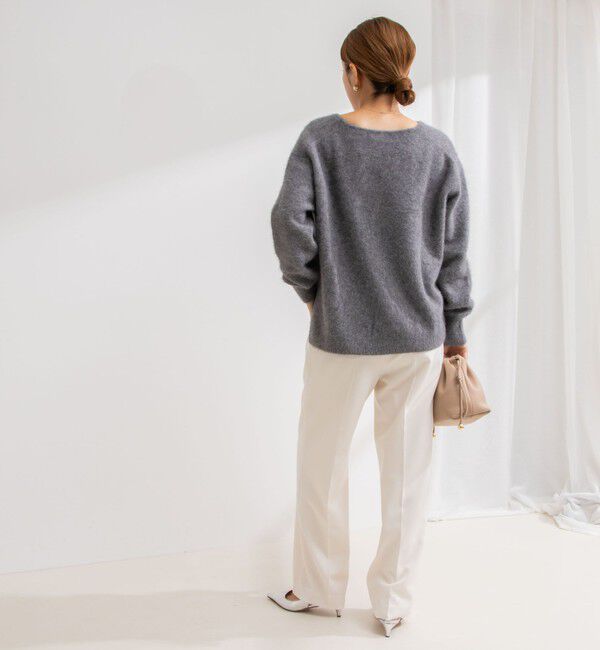 NOLLEY'S「ウォッシャブルウール調愛されイージーワイドパンツ」|その他|