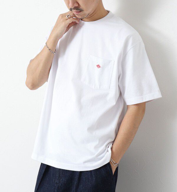 NOLLEY'S goodman「【DANTON/ダントン】SOLID POCKET T-SHIRT 25SS」|Tシャツ・カットソー|ホワイト
