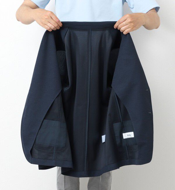 NOLLEY'S goodman「《セットアップ対応》Primeflex 吸水速乾 メランジ カノコ ストレッチイージーJK 25SS」|テーラードジャケット|