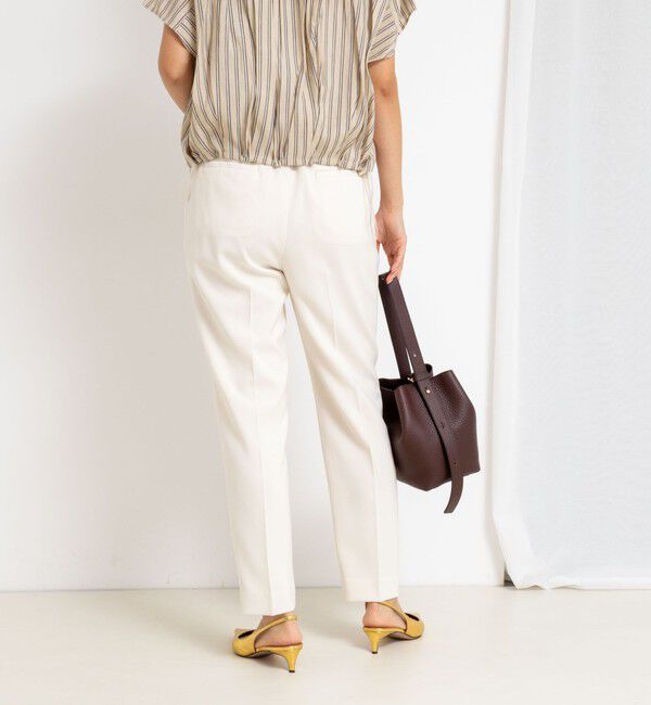 NOLLEY'S「ウォッシャブル麻調スリムパンツ」|その他|