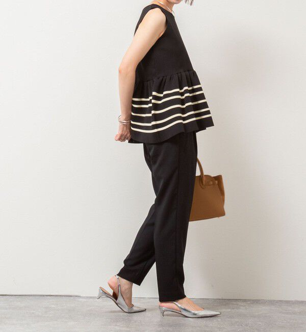 NOLLEY'S「ウォッシャブル麻調スリムパンツ」|その他|