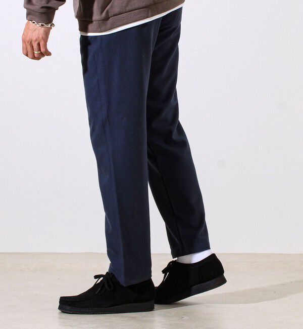 GLOSTER「【セットアップ対応】両面起毛ストレッチイージーパンツ」|チノ|