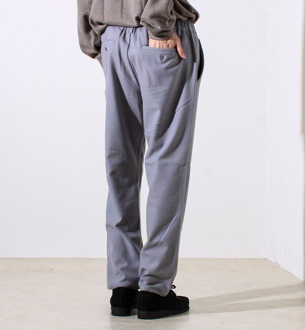 GLOSTER「【セットアップ対応】両面起毛ストレッチイージーパンツ」|チノ|