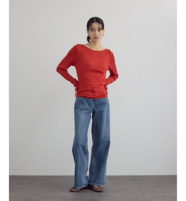 SALON adam et rope'「【RED CARD TOKYO（レッドカードトーキョー）】35th Anniv. Wide」|デニム|