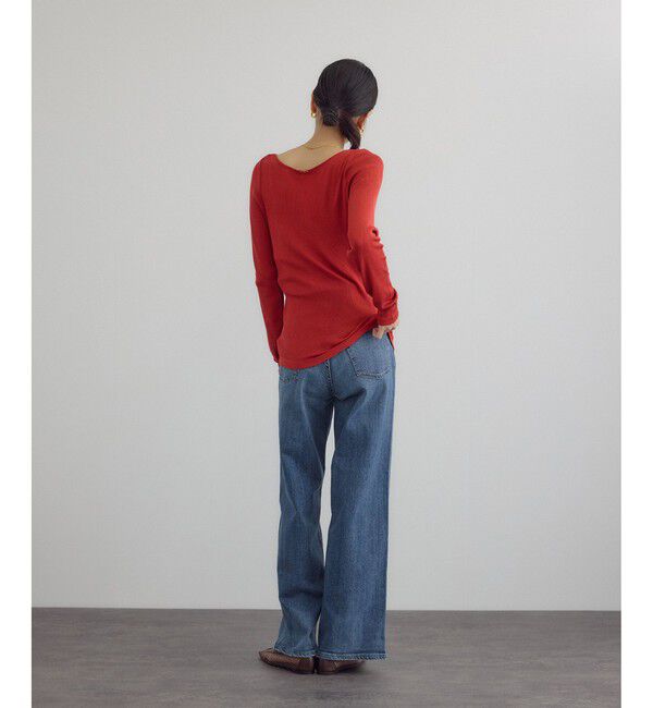 SALON adam et rope'「【RED CARD TOKYO（レッドカードトーキョー）】35th Anniv. Wide」|デニム|