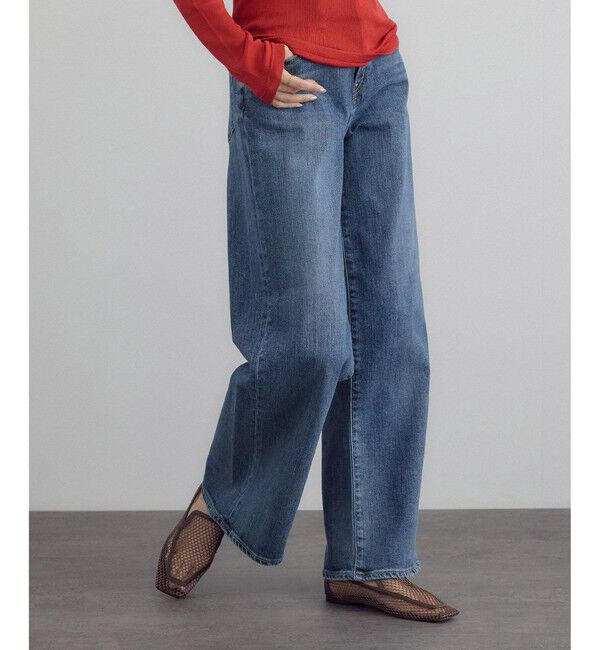 SALON adam et rope'「【RED CARD TOKYO（レッドカードトーキョー）】35th Anniv. Wide」|デニム|