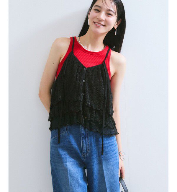 VIS「アメリカンスリーブテレコタンクトップ」|タンクトップ|