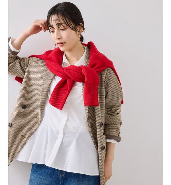 VIS「ヘムデザインフレアシャツ/イージーケア」|シャツ・ブラウス|