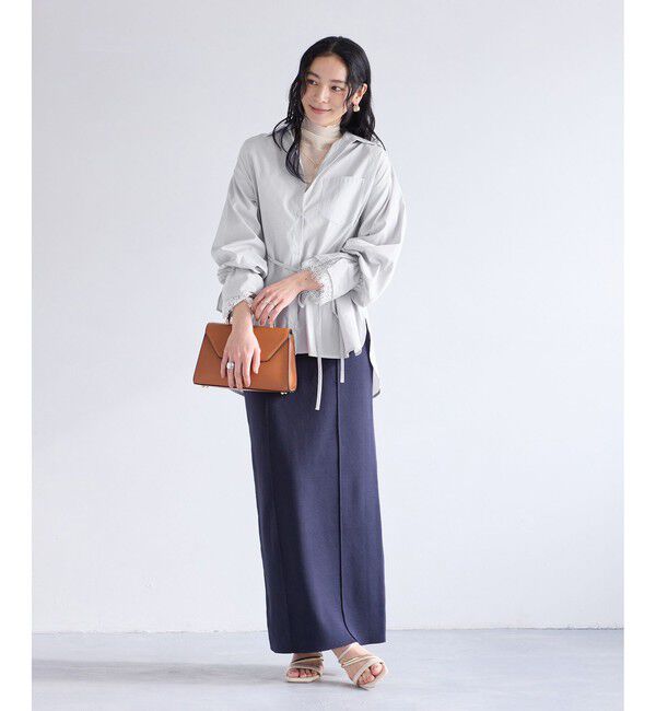 VIS「レーススリーブシャツ」|シャツ・ブラウス|