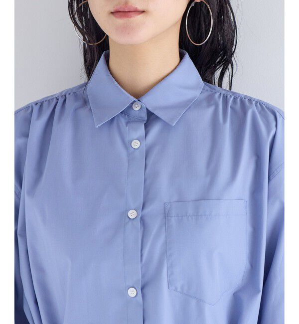 VIS「レーススリーブシャツ」|シャツ・ブラウス|