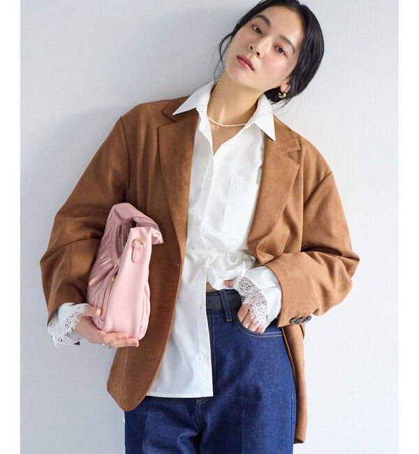 VIS「レーススリーブシャツ」|シャツ・ブラウス|