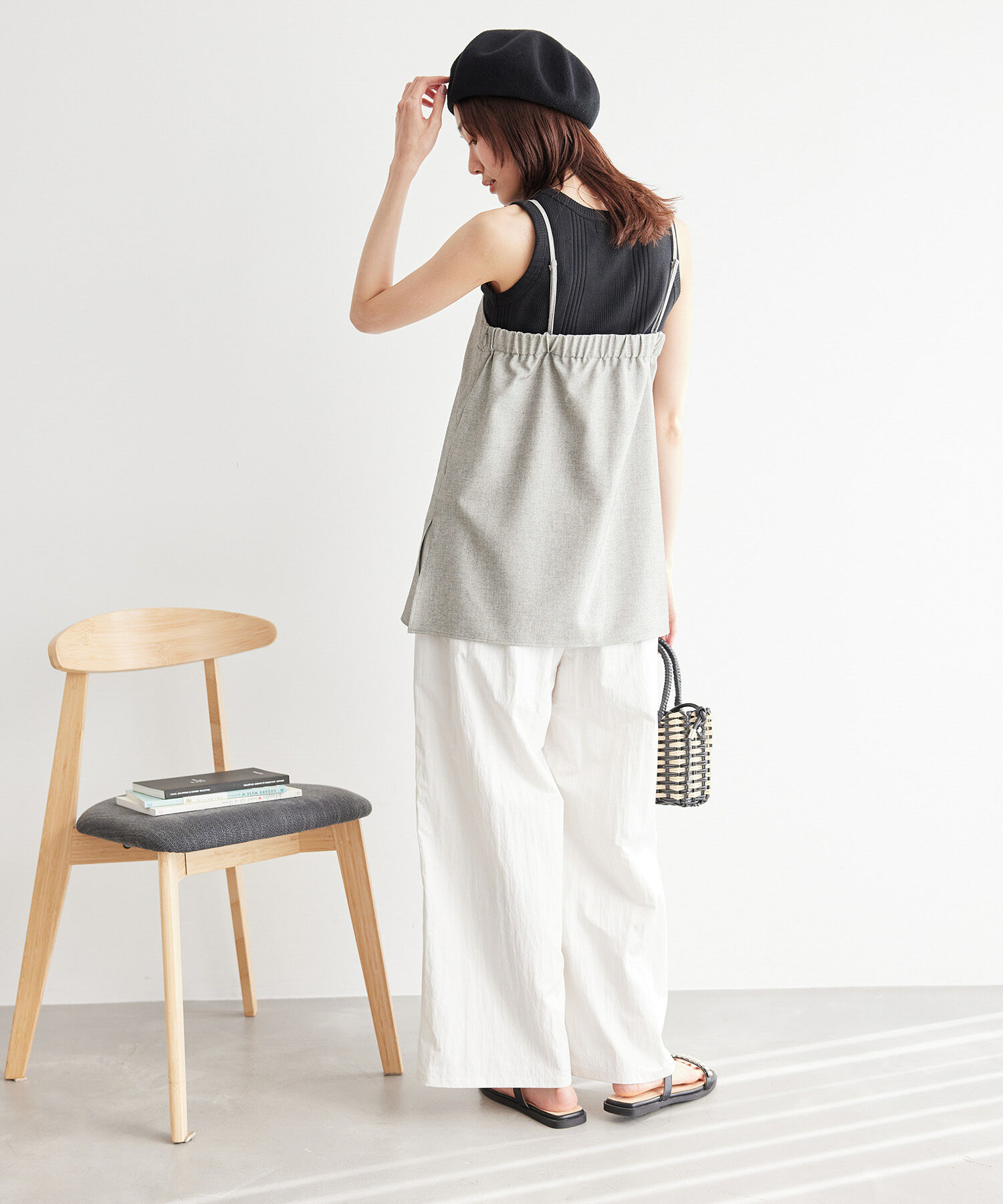 Rope&rsquo;Picnic「【ご好評につき新色追加！】チュニックビスチェ/セットアップ対応・UVケア」|キャミソール|