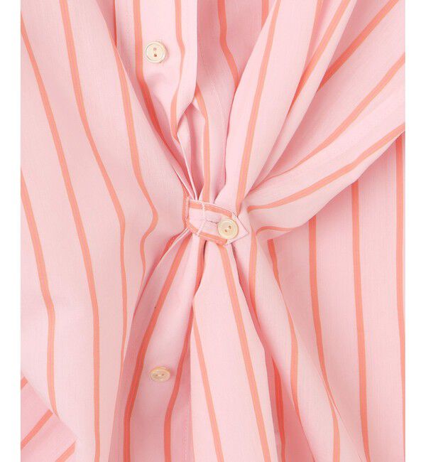 ADAM ET ROPE'「FAbRICA ストライプマルチwayシャツ」|シャツ・ブラウス|